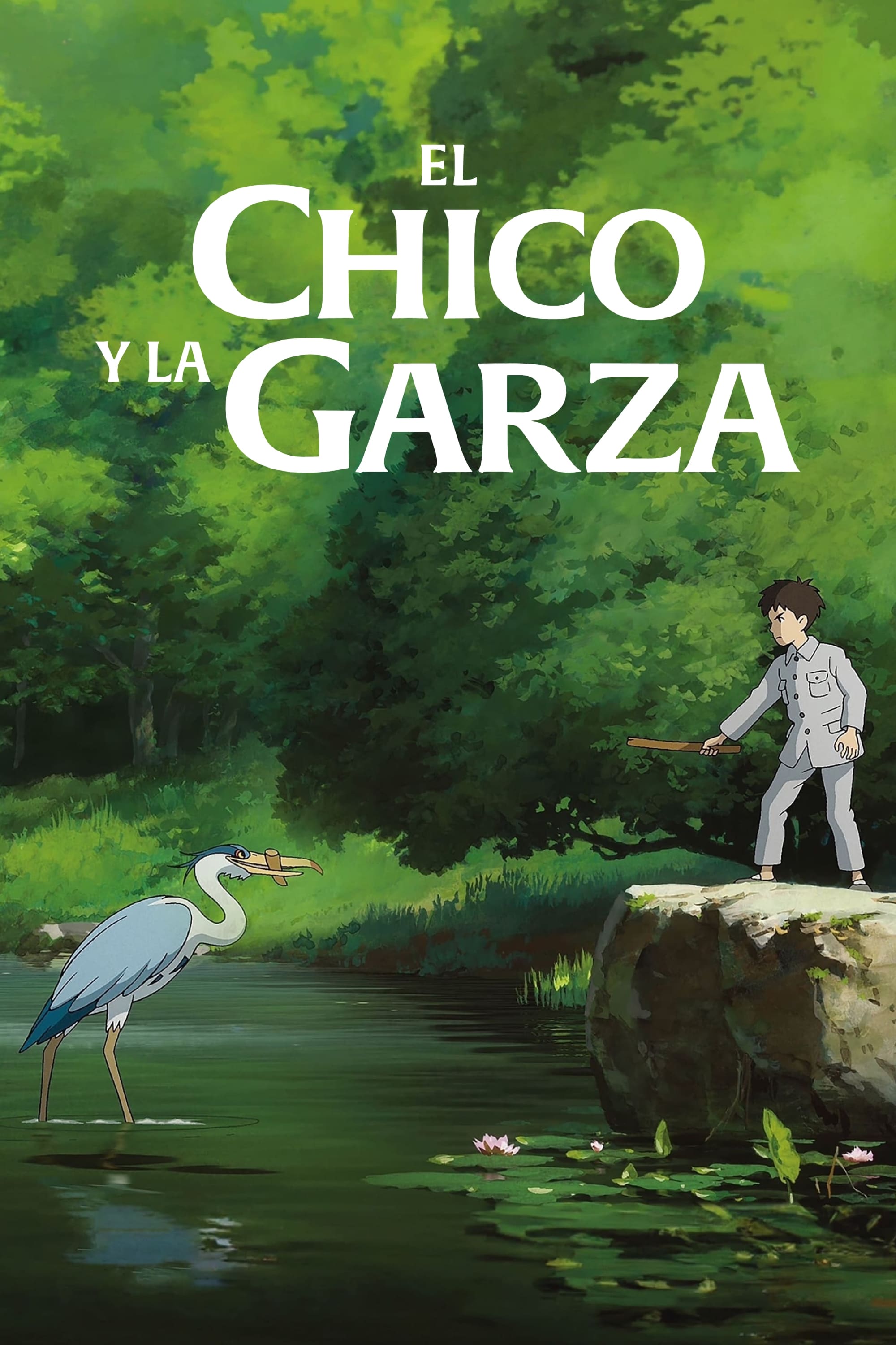 El chico y la garza