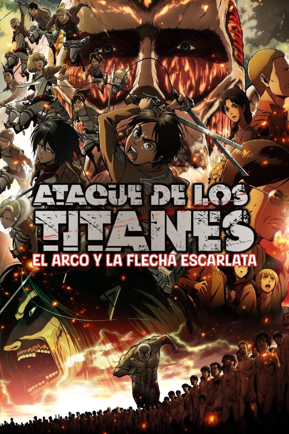 Ataque de los Titanes: El arco y la flecha escarlata