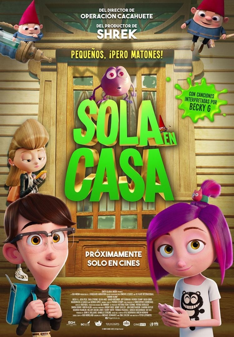 Sola en casa