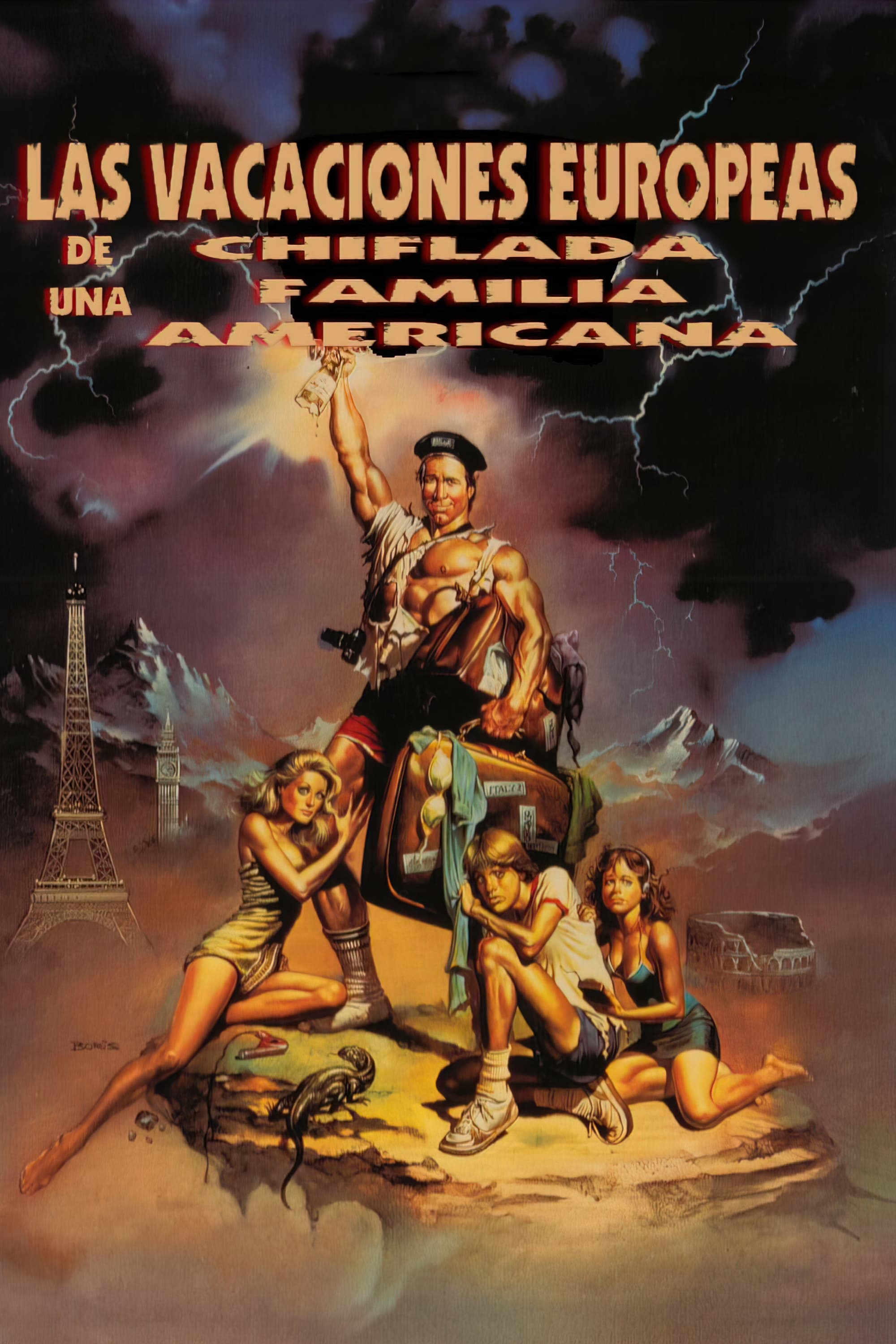 Las vacaciones europeas de una chiflada familia americana