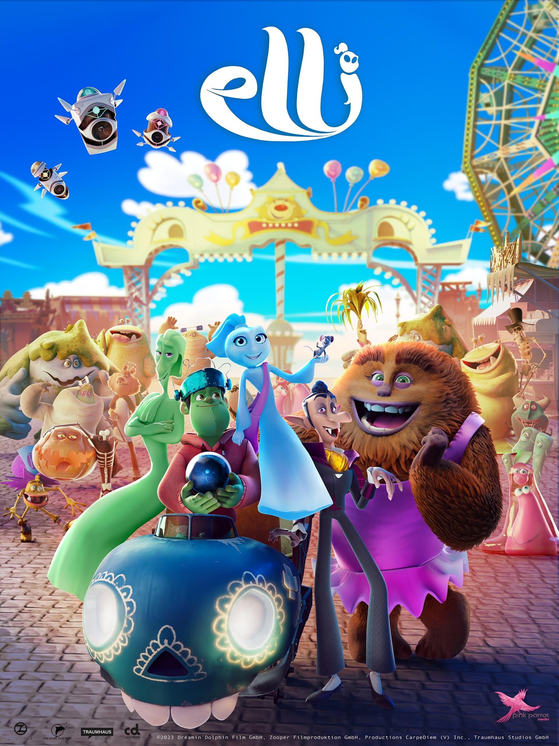 Elli y el equipo de monstruos