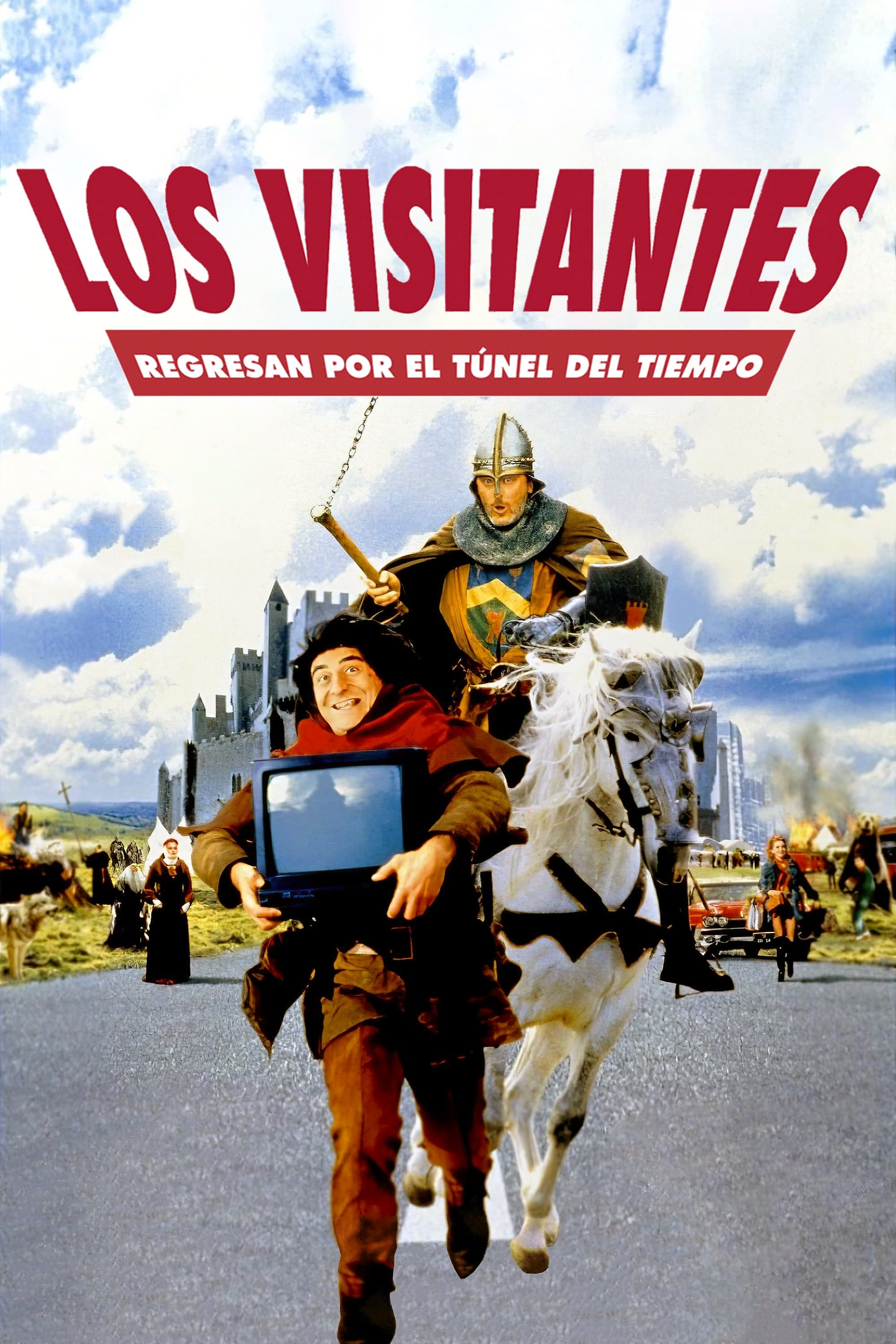 Los visitantes regresan por el túnel del tiempo