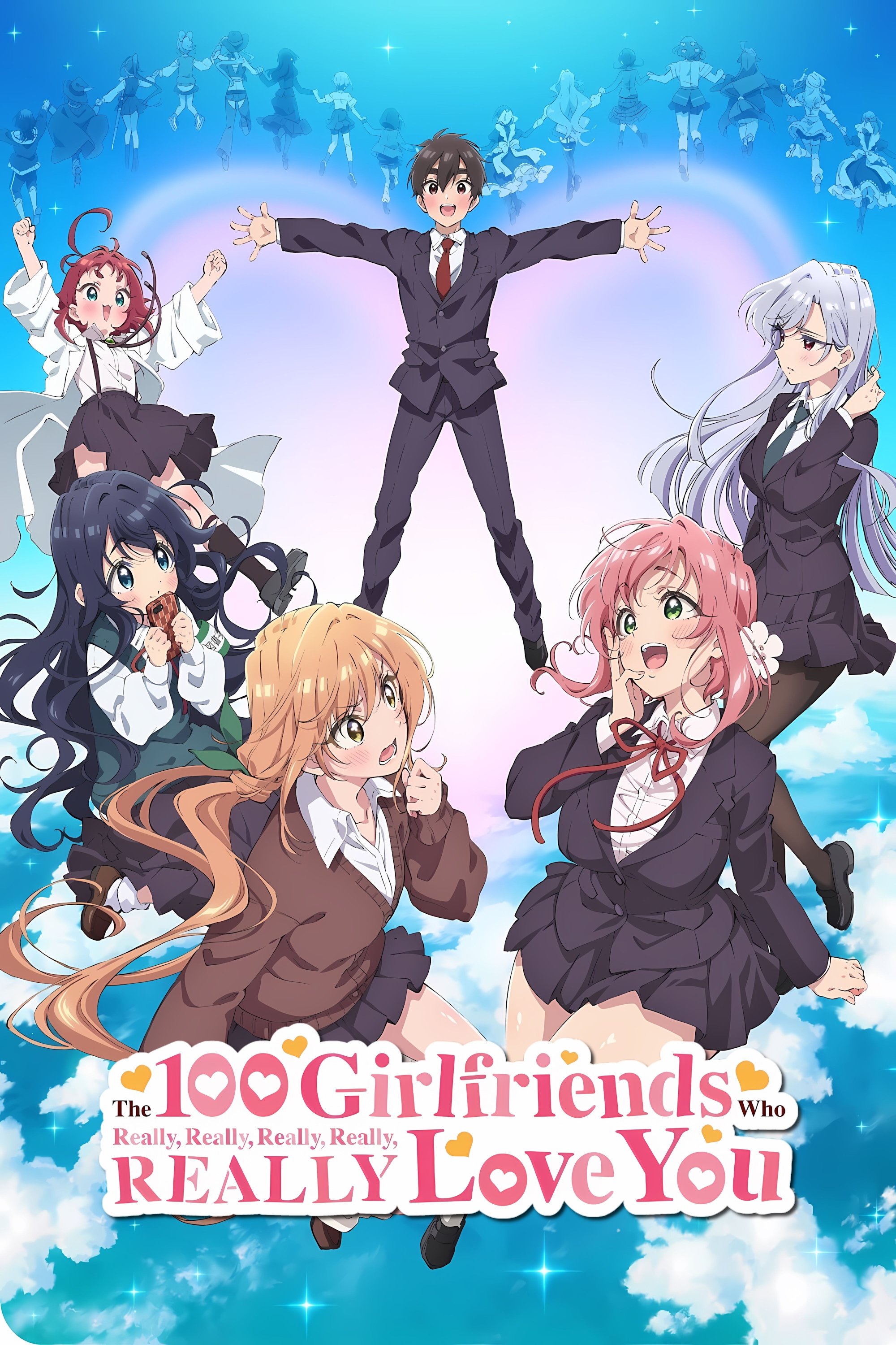 Poster The 100 Girlfriends Who Really, Really, Really, Really, REALLY Love You