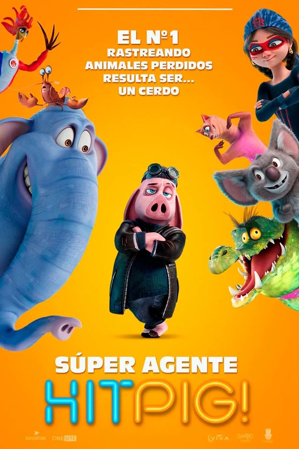 Poster Super agente Hitpig