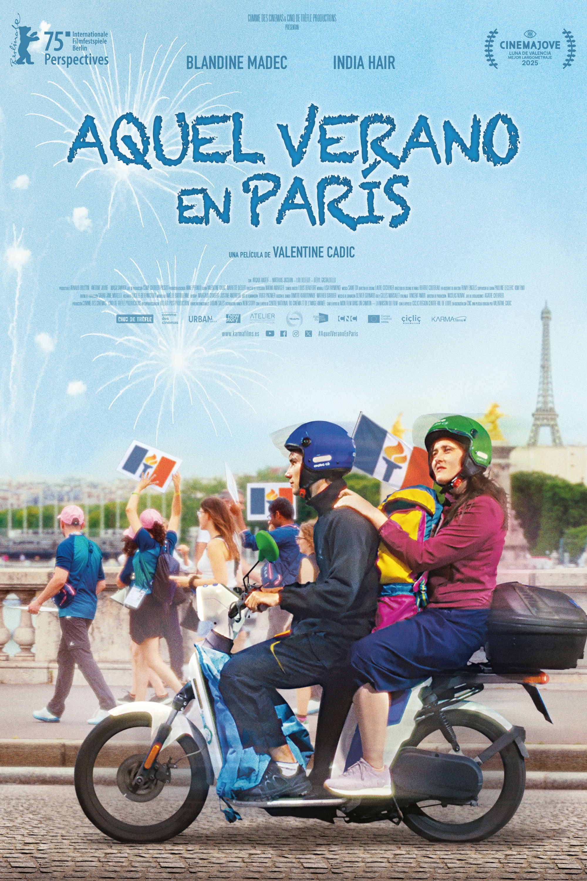 Poster Aquel verano en París