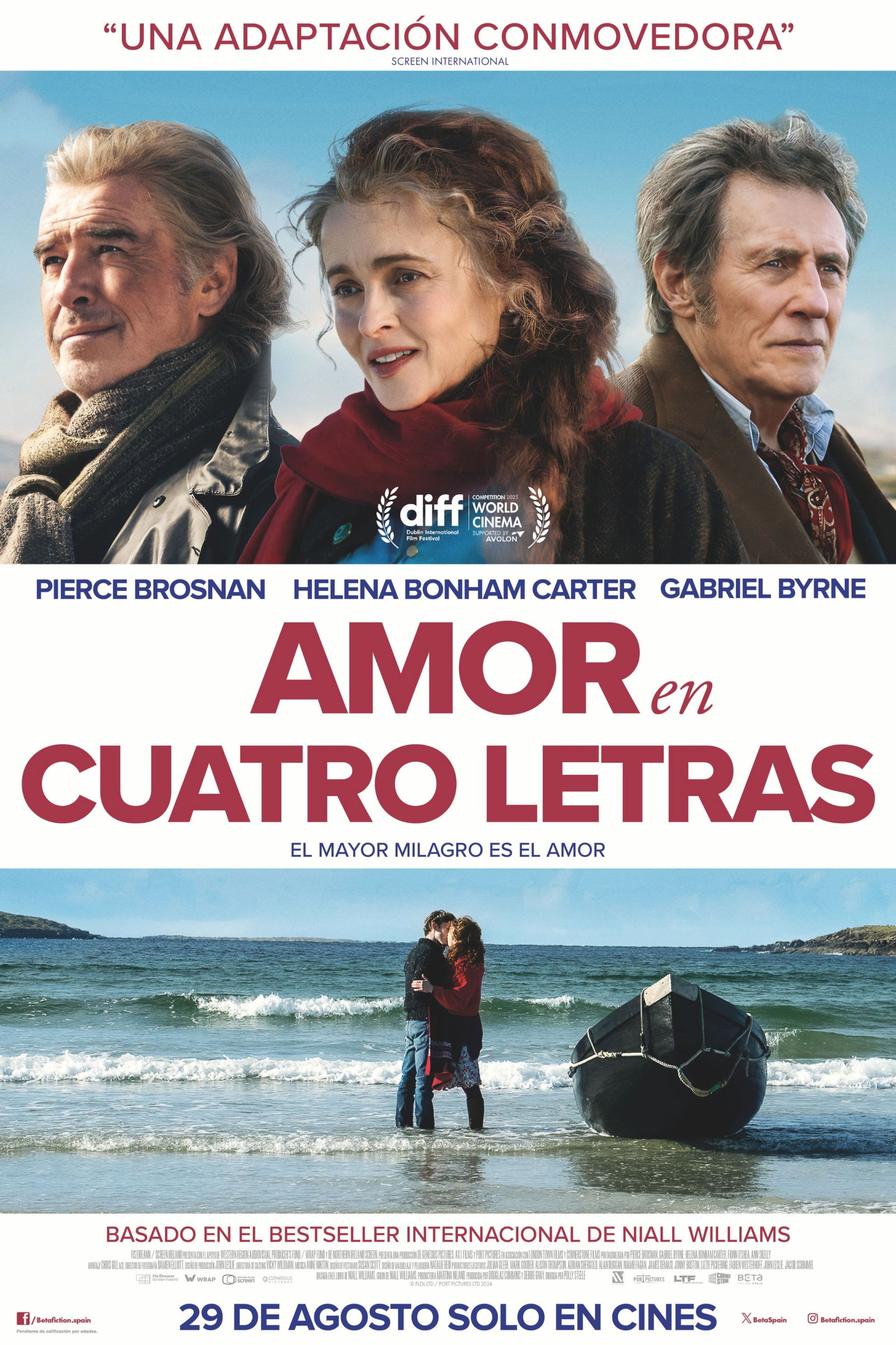 Poster Amor en cuatro letras